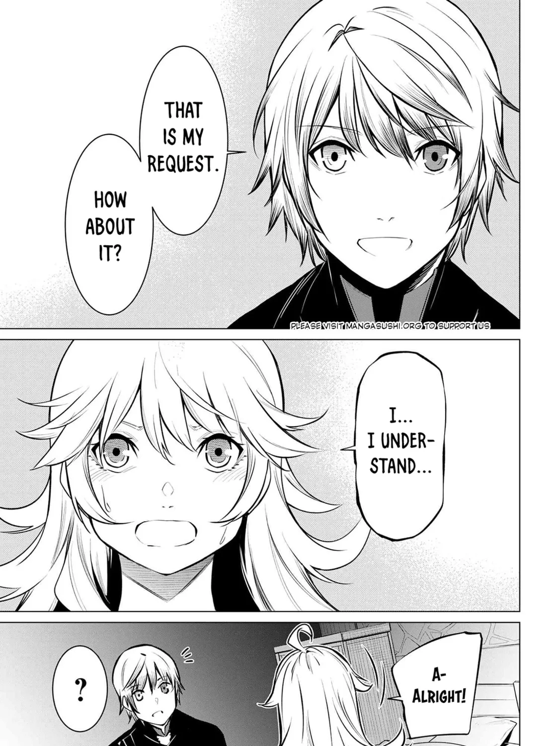SSS-Rank Dungeon de Knife Ippon Tewatasare Tsuihou sareta Shiromadoushi: Yggdrasil no Noroi ni yori Jakuten de Aru Maryoku Fusoku wo Kokufukushi Sekai Saikyou e to Itaru Chapter 17.2 page 3 - 