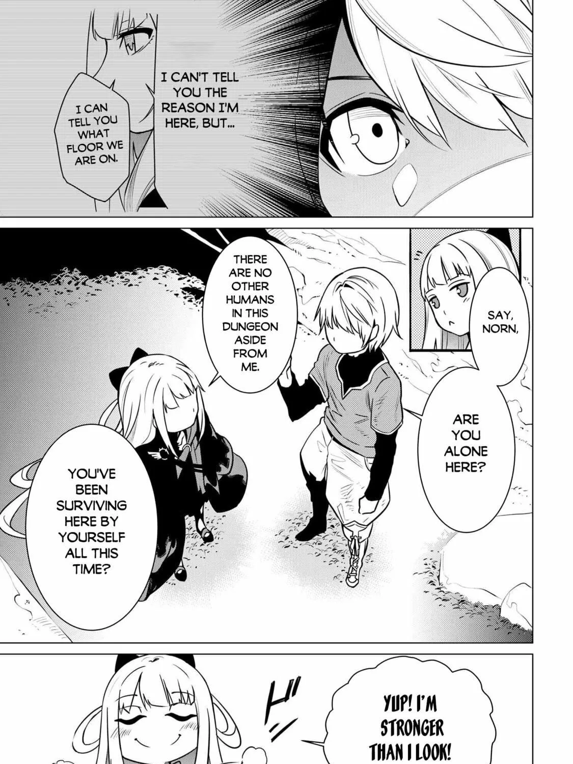 SSS-Rank Dungeon de Knife Ippon Tewatasare Tsuihou sareta Shiromadoushi: Yggdrasil no Noroi ni yori Jakuten de Aru Maryoku Fusoku wo Kokufukushi Sekai Saikyou e to Itaru Chapter 2.1 page 22 - 