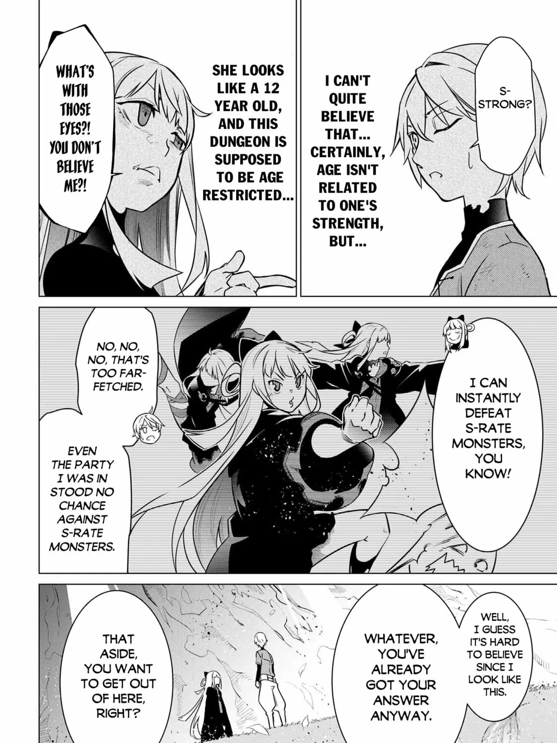 SSS-Rank Dungeon de Knife Ippon Tewatasare Tsuihou sareta Shiromadoushi: Yggdrasil no Noroi ni yori Jakuten de Aru Maryoku Fusoku wo Kokufukushi Sekai Saikyou e to Itaru Chapter 2.1 page 24 - 