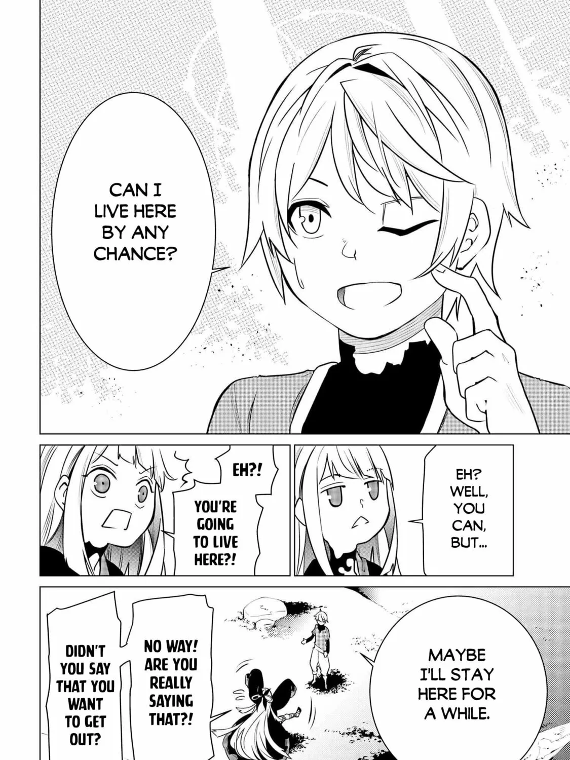 SSS-Rank Dungeon de Knife Ippon Tewatasare Tsuihou sareta Shiromadoushi: Yggdrasil no Noroi ni yori Jakuten de Aru Maryoku Fusoku wo Kokufukushi Sekai Saikyou e to Itaru Chapter 2.1 page 32 - 