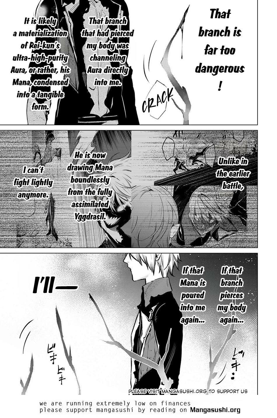SSS-Rank Dungeon de Knife Ippon Tewatasare Tsuihou sareta Shiromadoushi: Yggdrasil no Noroi ni yori Jakuten de Aru Maryoku Fusoku wo Kokufukushi Sekai Saikyou e to Itaru Chapter 23.3 page 7 - 