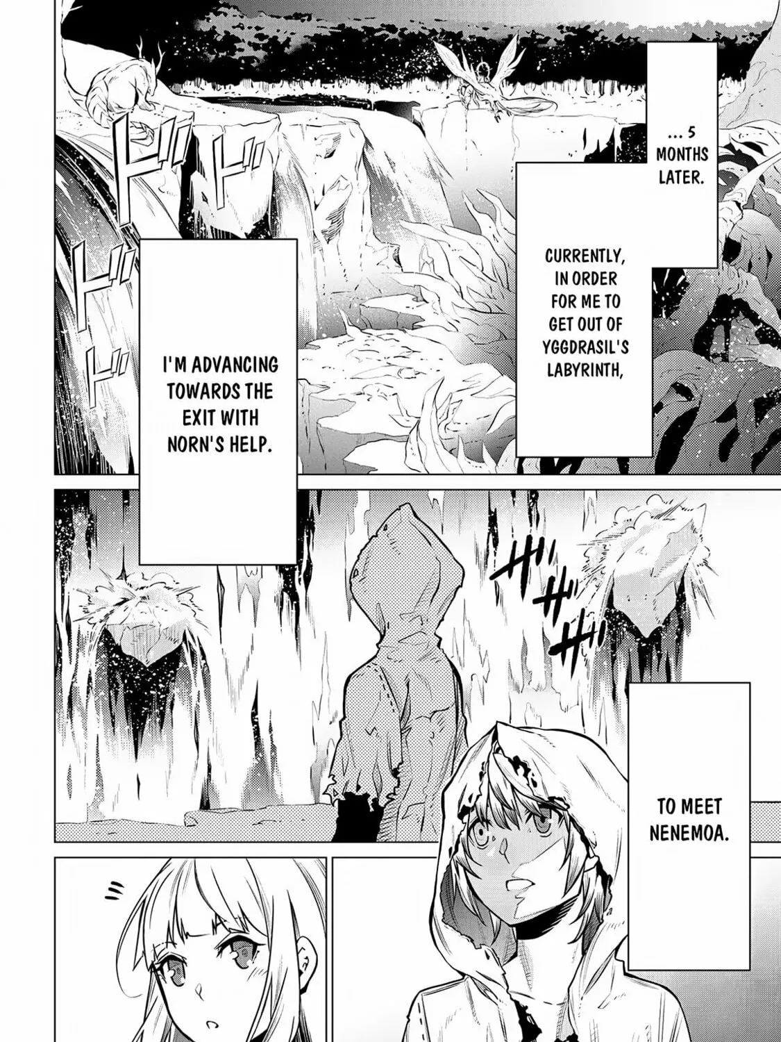 SSS-Rank Dungeon de Knife Ippon Tewatasare Tsuihou sareta Shiromadoushi: Yggdrasil no Noroi ni yori Jakuten de Aru Maryoku Fusoku wo Kokufukushi Sekai Saikyou e to Itaru Chapter 3.1 page 14 - 