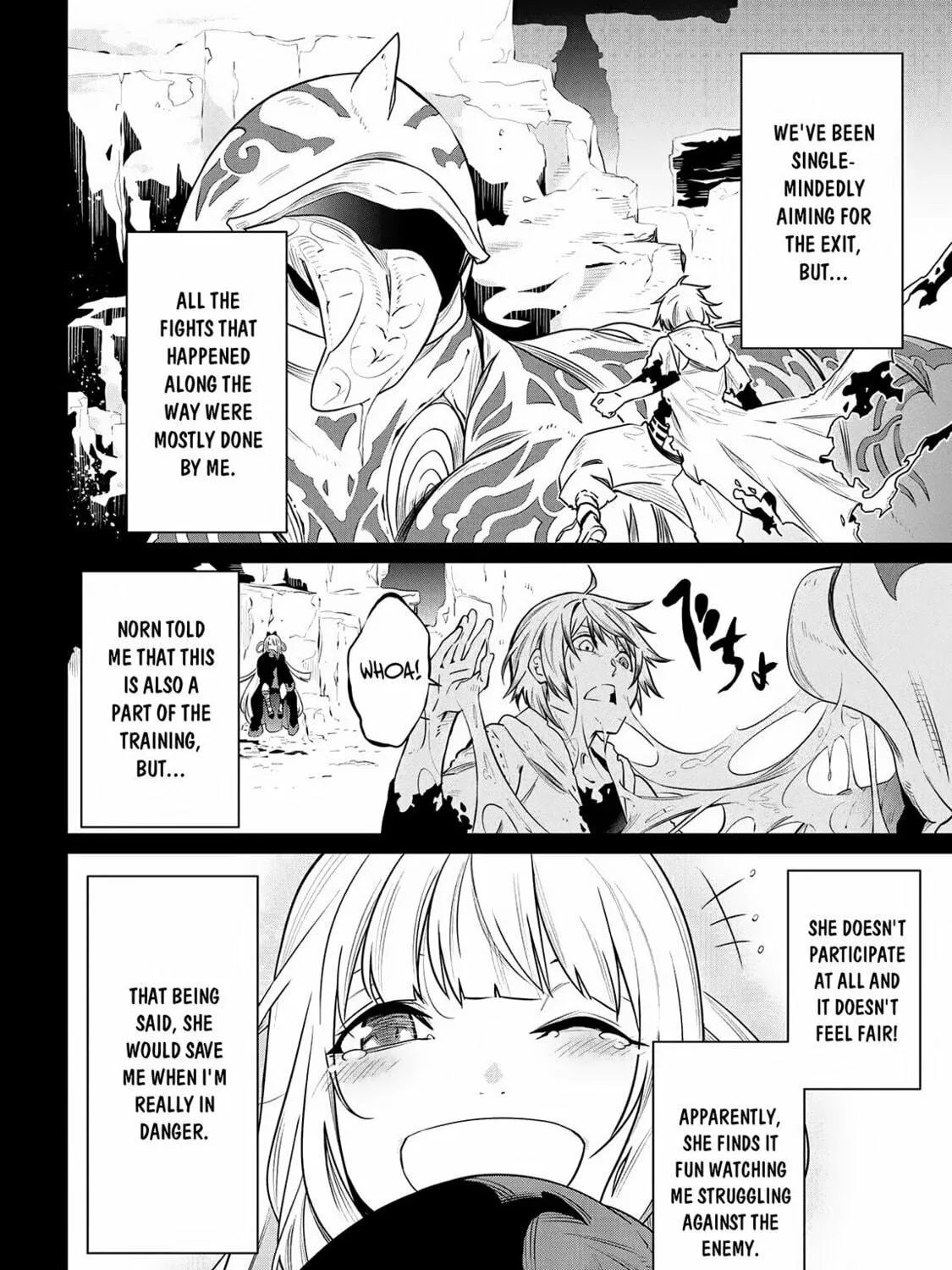 SSS-Rank Dungeon de Knife Ippon Tewatasare Tsuihou sareta Shiromadoushi: Yggdrasil no Noroi ni yori Jakuten de Aru Maryoku Fusoku wo Kokufukushi Sekai Saikyou e to Itaru Chapter 3.1 page 18 - 