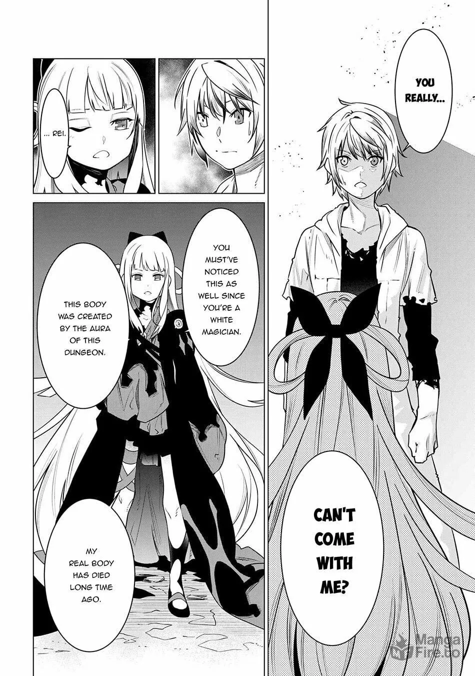SSS-Rank Dungeon de Knife Ippon Tewatasare Tsuihou sareta Shiromadoushi: Yggdrasil no Noroi ni yori Jakuten de Aru Maryoku Fusoku wo Kokufukushi Sekai Saikyou e to Itaru Chapter 3.2 page 13 - 