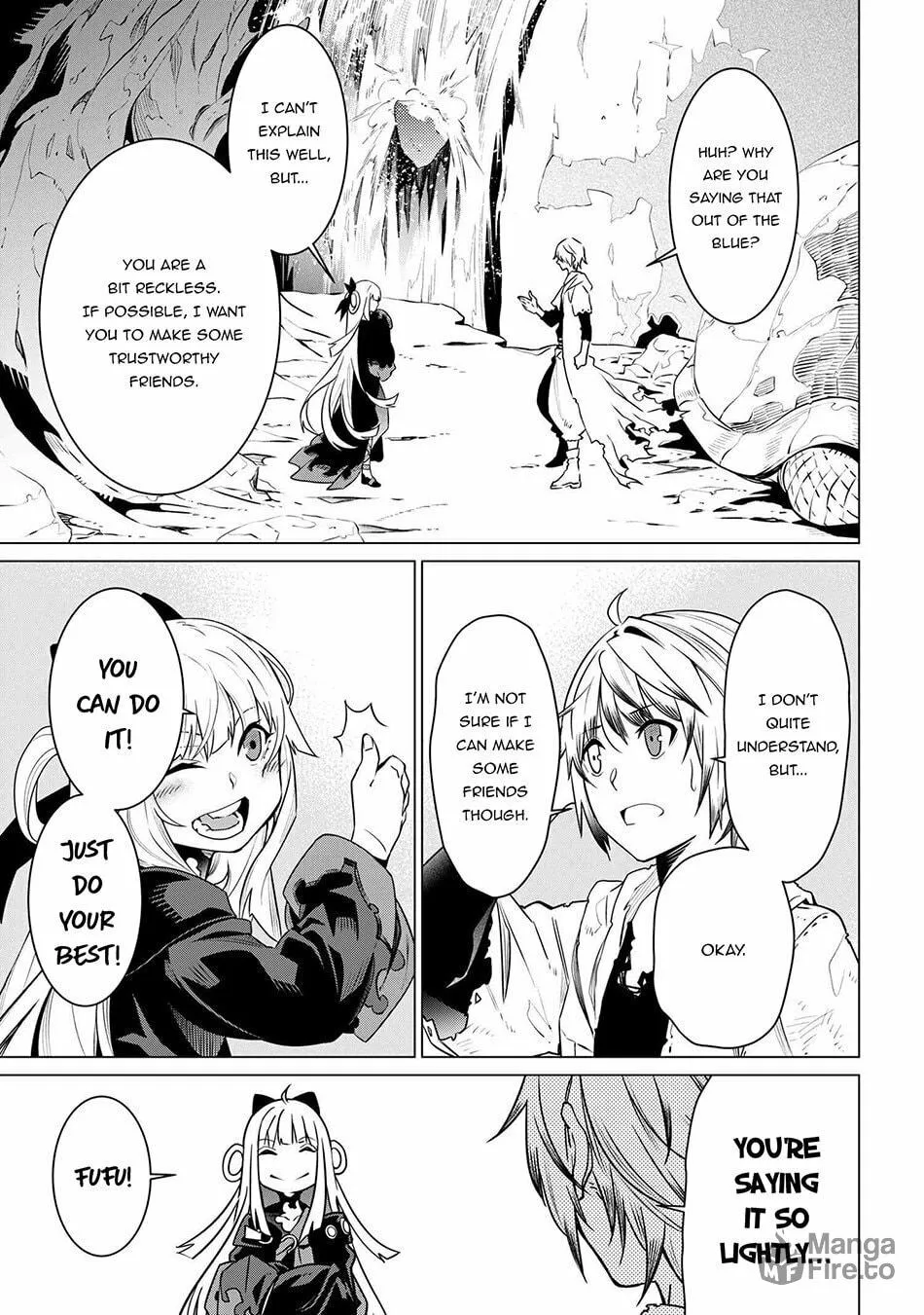 SSS-Rank Dungeon de Knife Ippon Tewatasare Tsuihou sareta Shiromadoushi: Yggdrasil no Noroi ni yori Jakuten de Aru Maryoku Fusoku wo Kokufukushi Sekai Saikyou e to Itaru Chapter 3.2 page 4 - 