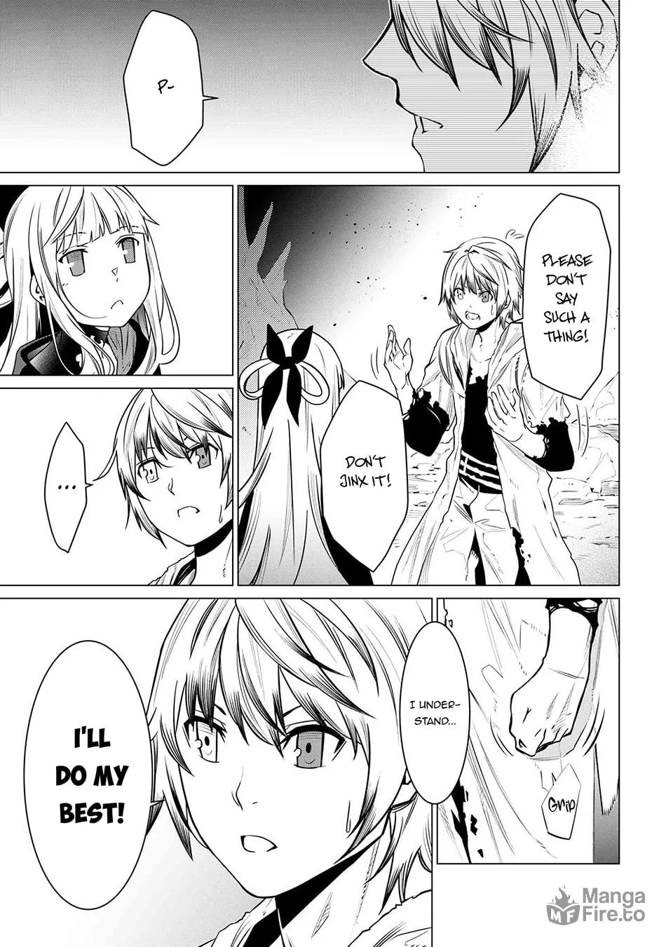 SSS-Rank Dungeon de Knife Ippon Tewatasare Tsuihou sareta Shiromadoushi: Yggdrasil no Noroi ni yori Jakuten de Aru Maryoku Fusoku wo Kokufukushi Sekai Saikyou e to Itaru Chapter 3.2 page 6 - 