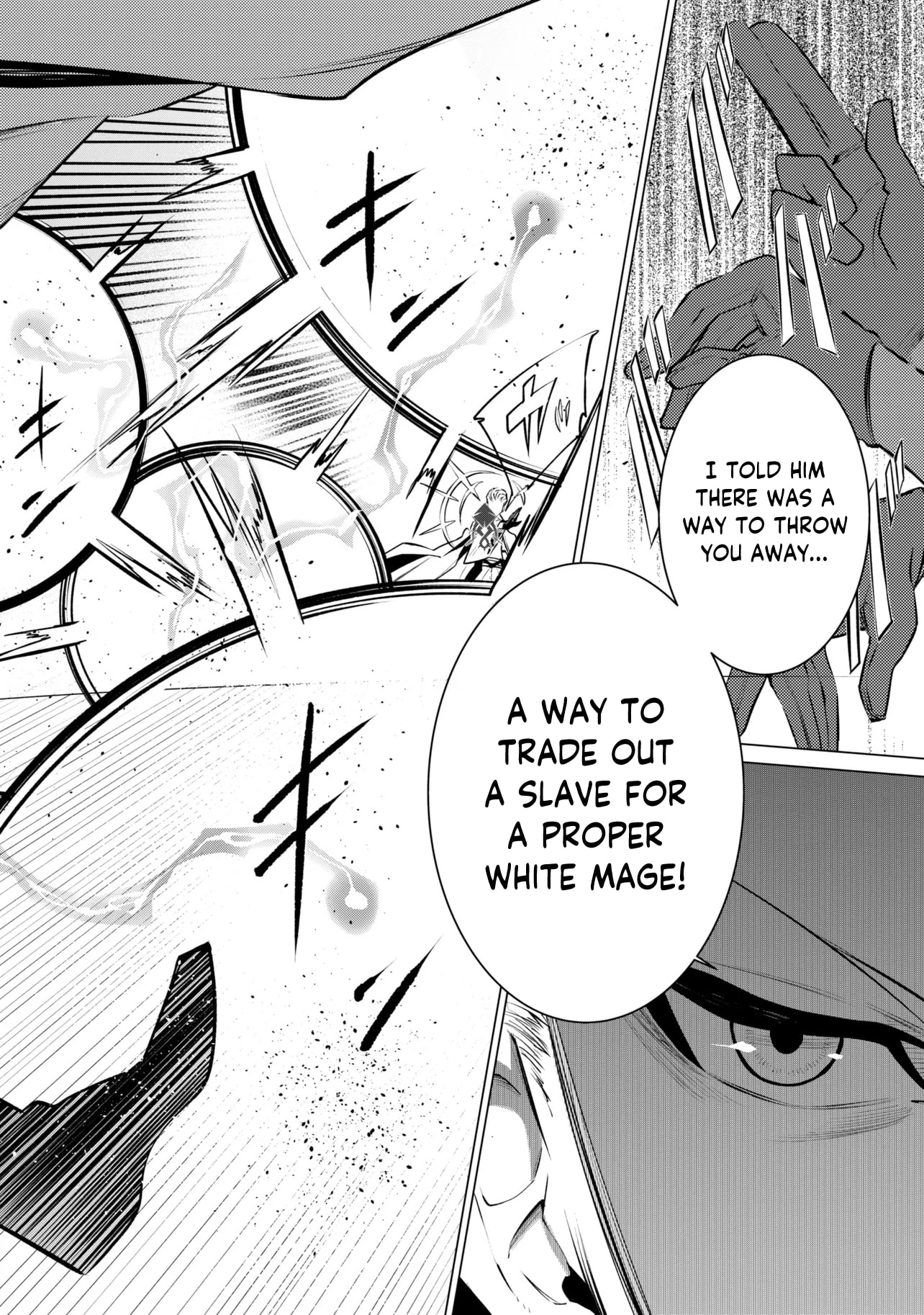 SSS-Rank Dungeon de Knife Ippon Tewatasare Tsuihou sareta Shiromadoushi: Yggdrasil no Noroi ni yori Jakuten de Aru Maryoku Fusoku wo Kokufukushi Sekai Saikyou e to Itaru Chapter 30.1 page 11 - 
