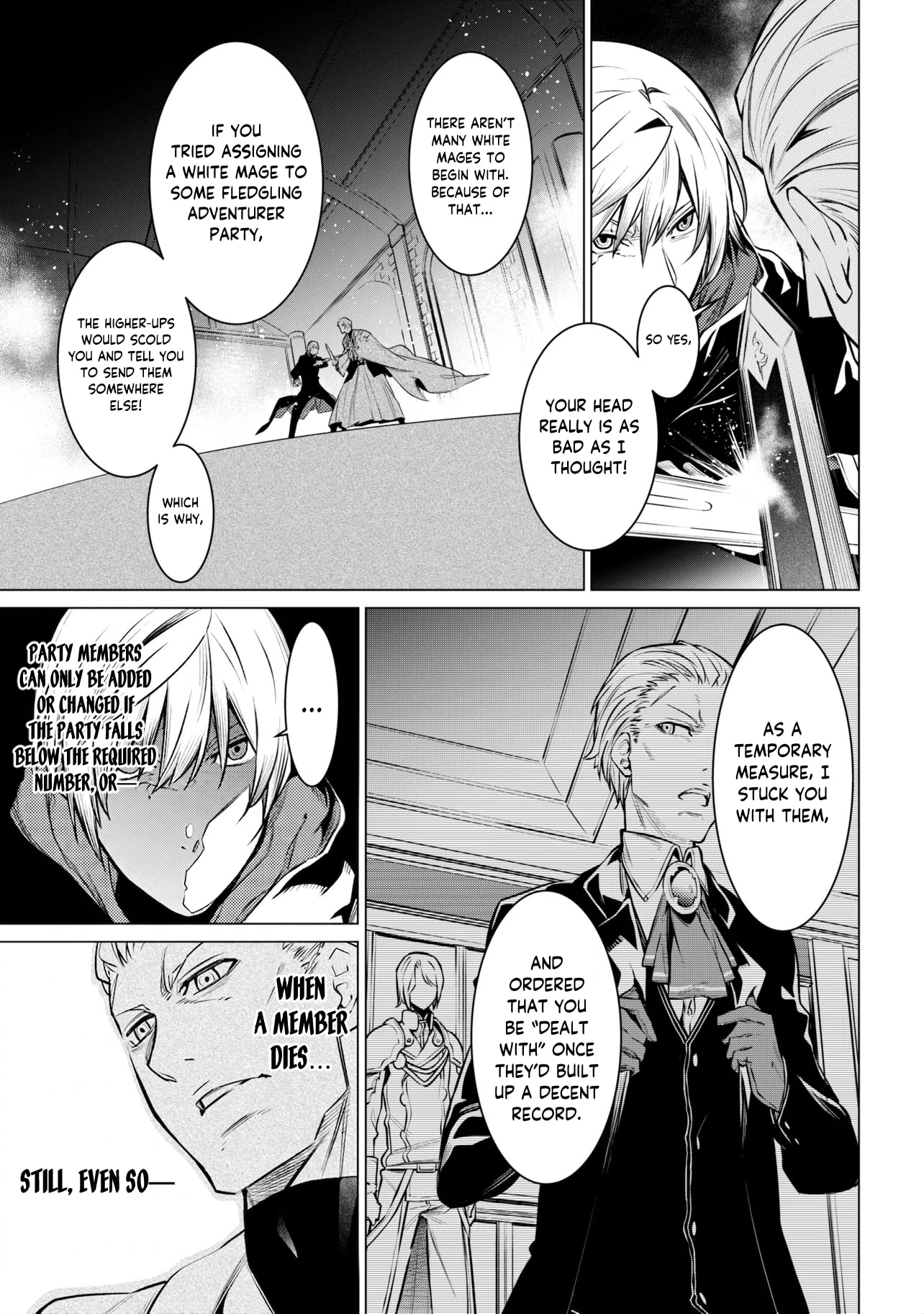 SSS-Rank Dungeon de Knife Ippon Tewatasare Tsuihou sareta Shiromadoushi: Yggdrasil no Noroi ni yori Jakuten de Aru Maryoku Fusoku wo Kokufukushi Sekai Saikyou e to Itaru Chapter 30.1 page 14 - 