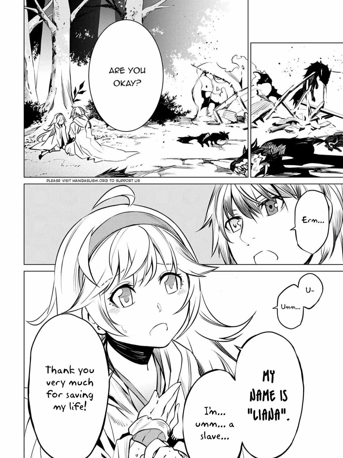 SSS-Rank Dungeon de Knife Ippon Tewatasare Tsuihou sareta Shiromadoushi: Yggdrasil no Noroi ni yori Jakuten de Aru Maryoku Fusoku wo Kokufukushi Sekai Saikyou e to Itaru Chapter 4.2 page 29 - 