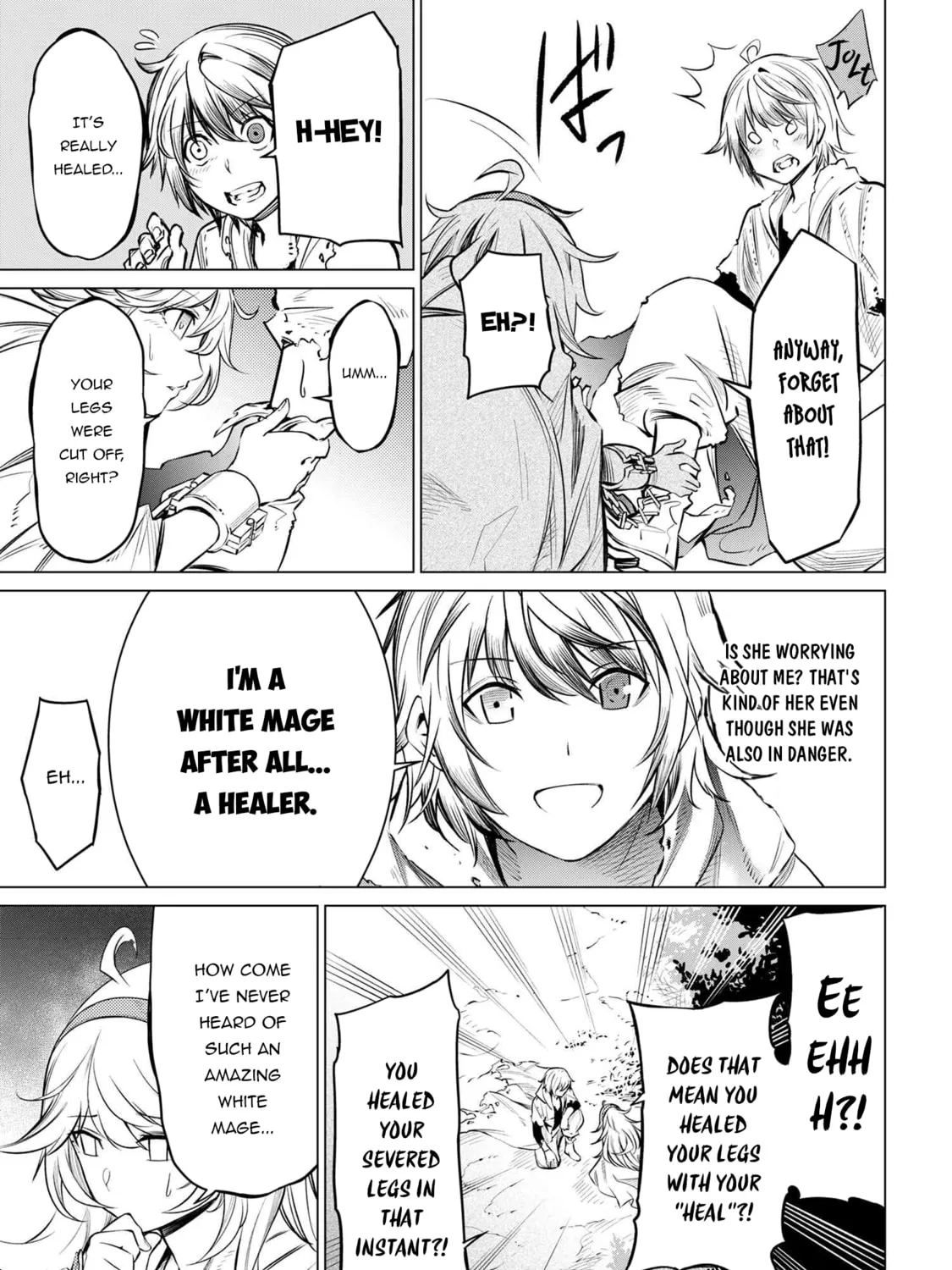 SSS-Rank Dungeon de Knife Ippon Tewatasare Tsuihou sareta Shiromadoushi: Yggdrasil no Noroi ni yori Jakuten de Aru Maryoku Fusoku wo Kokufukushi Sekai Saikyou e to Itaru Chapter 4.2 page 31 - 