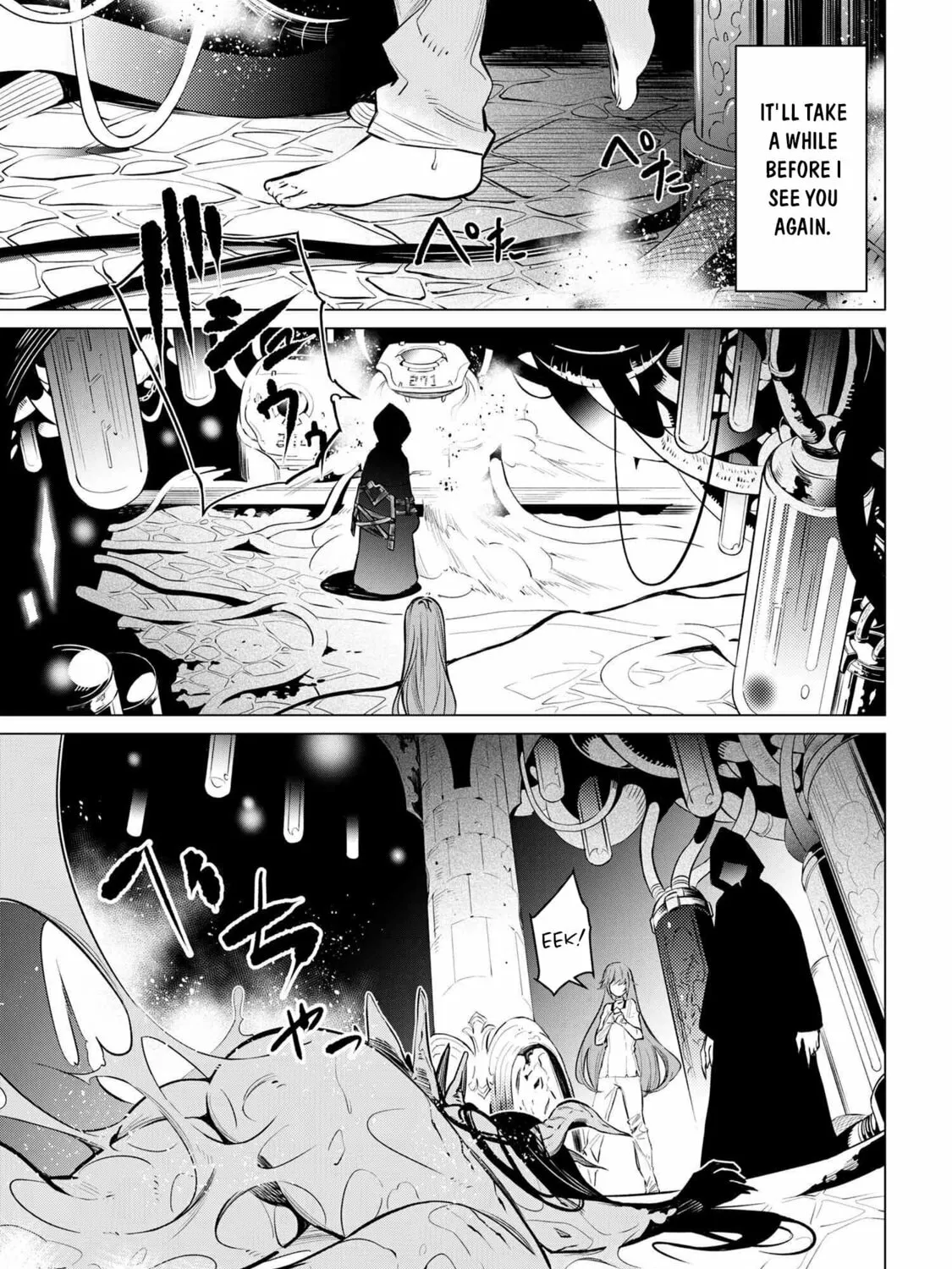 SSS-Rank Dungeon de Knife Ippon Tewatasare Tsuihou sareta Shiromadoushi: Yggdrasil no Noroi ni yori Jakuten de Aru Maryoku Fusoku wo Kokufukushi Sekai Saikyou e to Itaru Chapter 4.2 page 43 - 