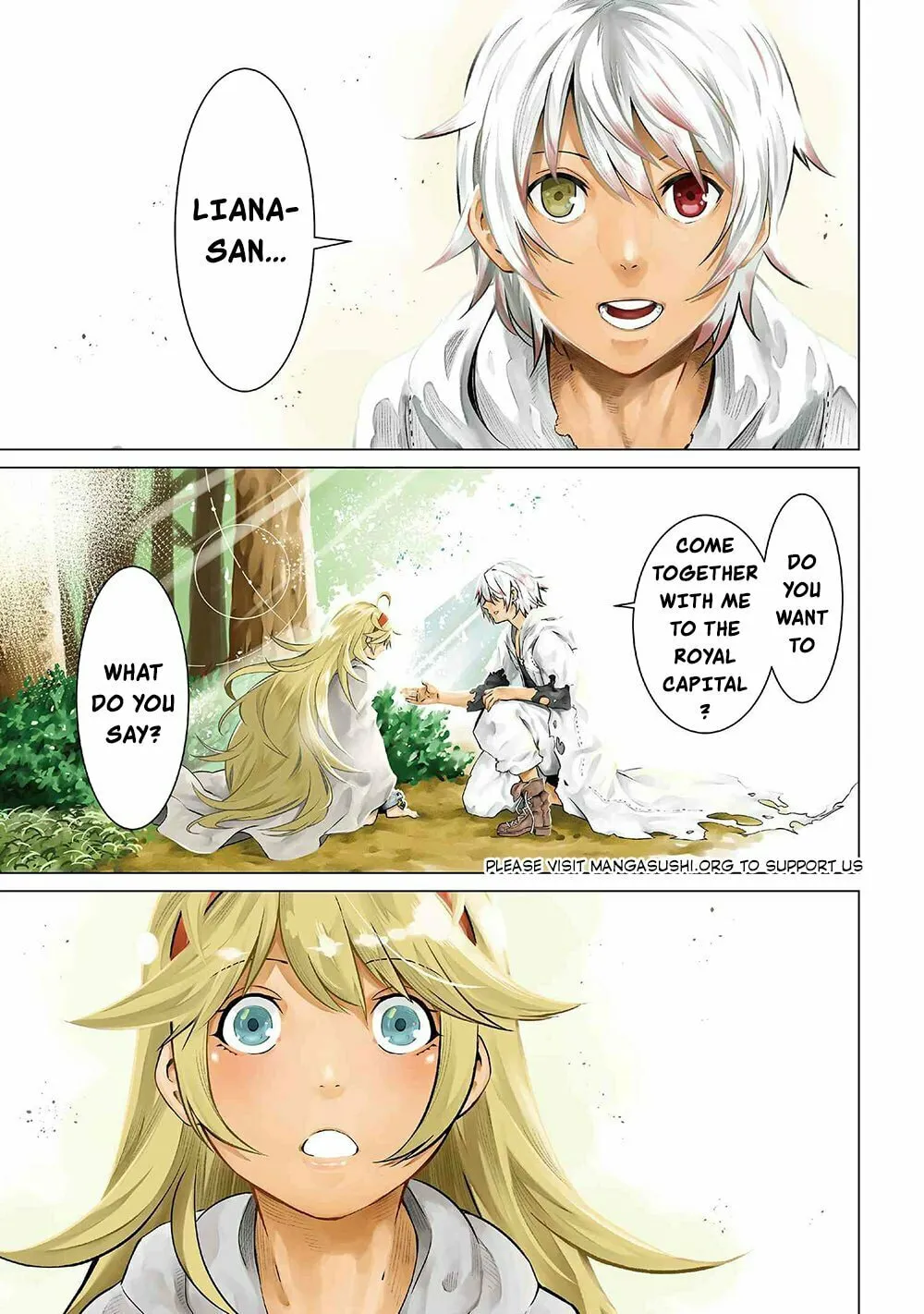 SSS-Rank Dungeon de Knife Ippon Tewatasare Tsuihou sareta Shiromadoushi: Yggdrasil no Noroi ni yori Jakuten de Aru Maryoku Fusoku wo Kokufukushi Sekai Saikyou e to Itaru Chapter 5.1 page 3 - 