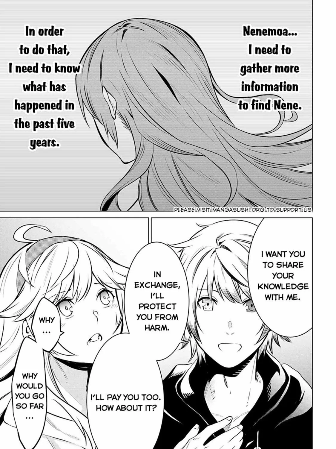 SSS-Rank Dungeon de Knife Ippon Tewatasare Tsuihou sareta Shiromadoushi: Yggdrasil no Noroi ni yori Jakuten de Aru Maryoku Fusoku wo Kokufukushi Sekai Saikyou e to Itaru Chapter 5.2 page 18 - 