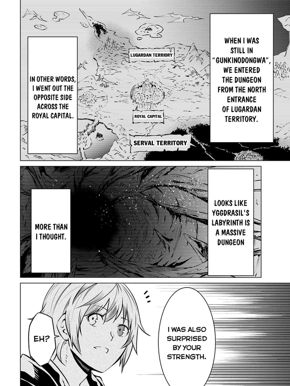 SSS-Rank Dungeon de Knife Ippon Tewatasare Tsuihou sareta Shiromadoushi: Yggdrasil no Noroi ni yori Jakuten de Aru Maryoku Fusoku wo Kokufukushi Sekai Saikyou e to Itaru Chapter 5.2 page 36 - 