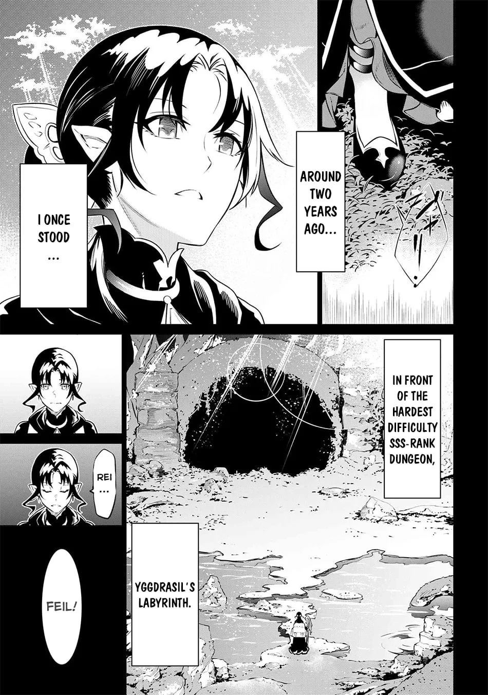 SSS-Rank Dungeon de Knife Ippon Tewatasare Tsuihou sareta Shiromadoushi: Yggdrasil no Noroi ni yori Jakuten de Aru Maryoku Fusoku wo Kokufukushi Sekai Saikyou e to Itaru Chapter 7.1 page 3 - 