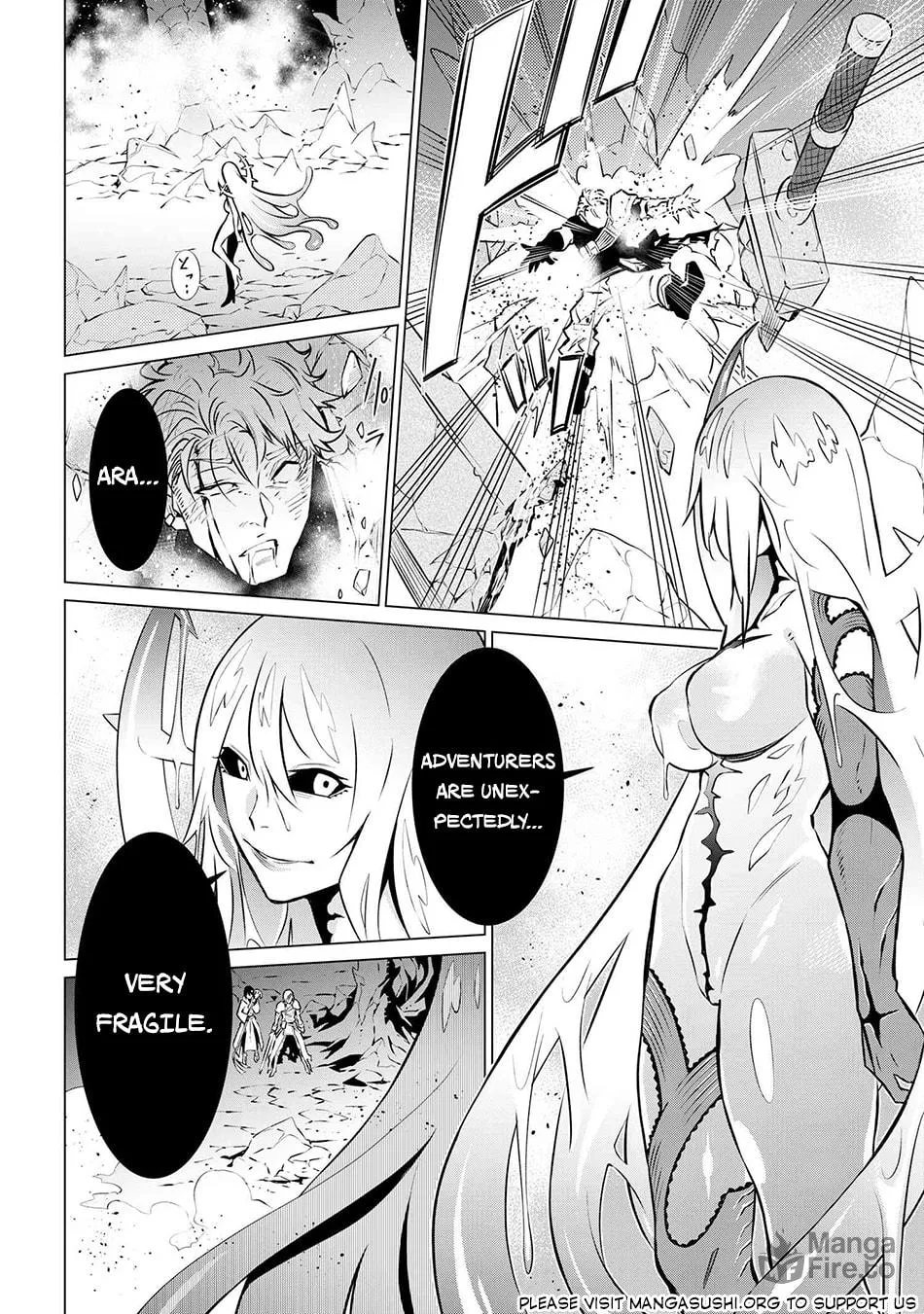 SSS-Rank Dungeon de Knife Ippon Tewatasare Tsuihou sareta Shiromadoushi: Yggdrasil no Noroi ni yori Jakuten de Aru Maryoku Fusoku wo Kokufukushi Sekai Saikyou e to Itaru Chapter 7.2 page 7 - 