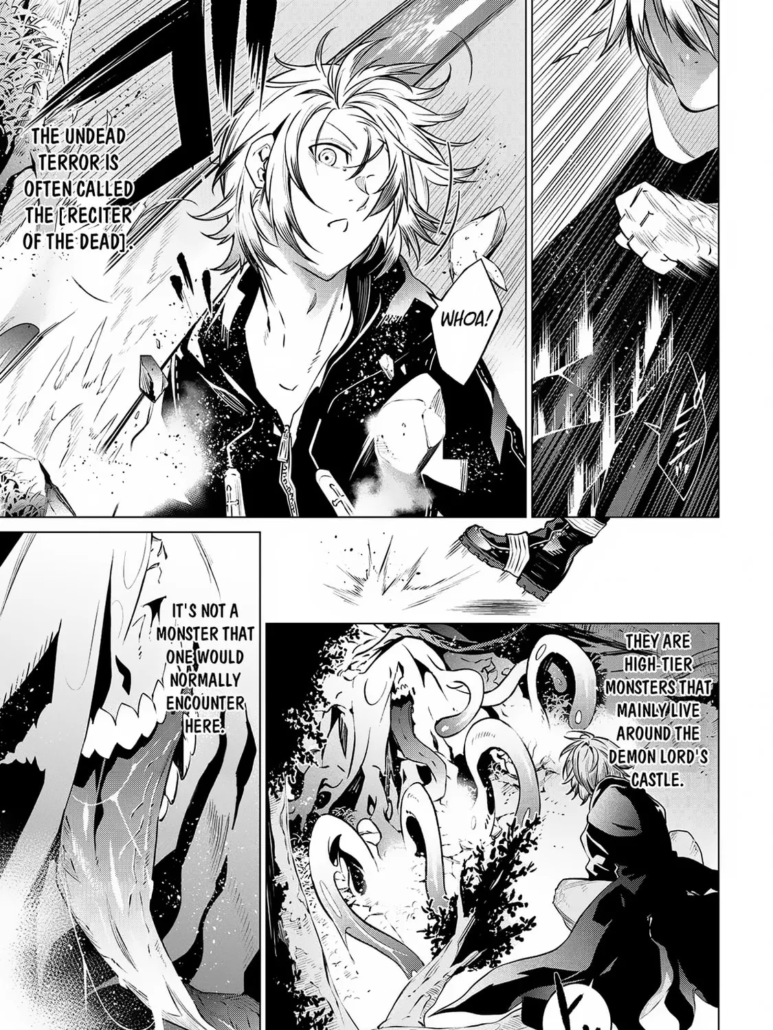 SSS-Rank Dungeon de Knife Ippon Tewatasare Tsuihou sareta Shiromadoushi: Yggdrasil no Noroi ni yori Jakuten de Aru Maryoku Fusoku wo Kokufukushi Sekai Saikyou e to Itaru Chapter 8.1 page 12 - 