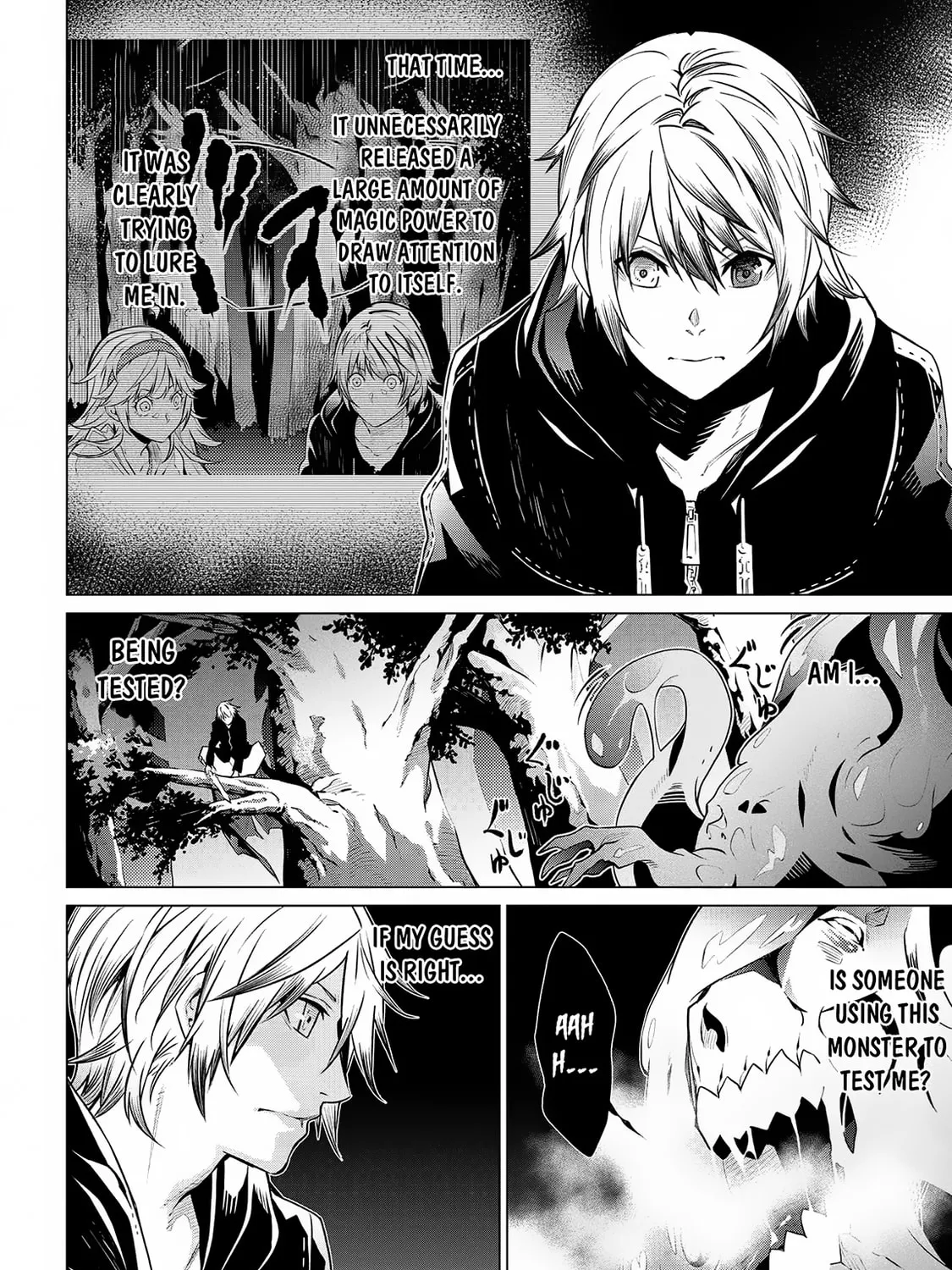 SSS-Rank Dungeon de Knife Ippon Tewatasare Tsuihou sareta Shiromadoushi: Yggdrasil no Noroi ni yori Jakuten de Aru Maryoku Fusoku wo Kokufukushi Sekai Saikyou e to Itaru Chapter 8.1 page 14 - 