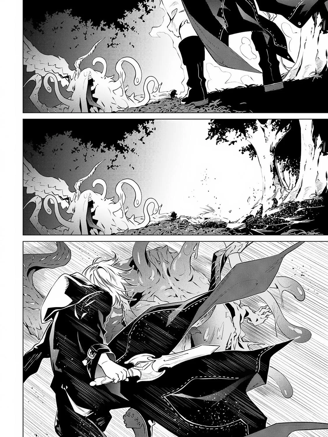 SSS-Rank Dungeon de Knife Ippon Tewatasare Tsuihou sareta Shiromadoushi: Yggdrasil no Noroi ni yori Jakuten de Aru Maryoku Fusoku wo Kokufukushi Sekai Saikyou e to Itaru Chapter 8.1 page 22 - 