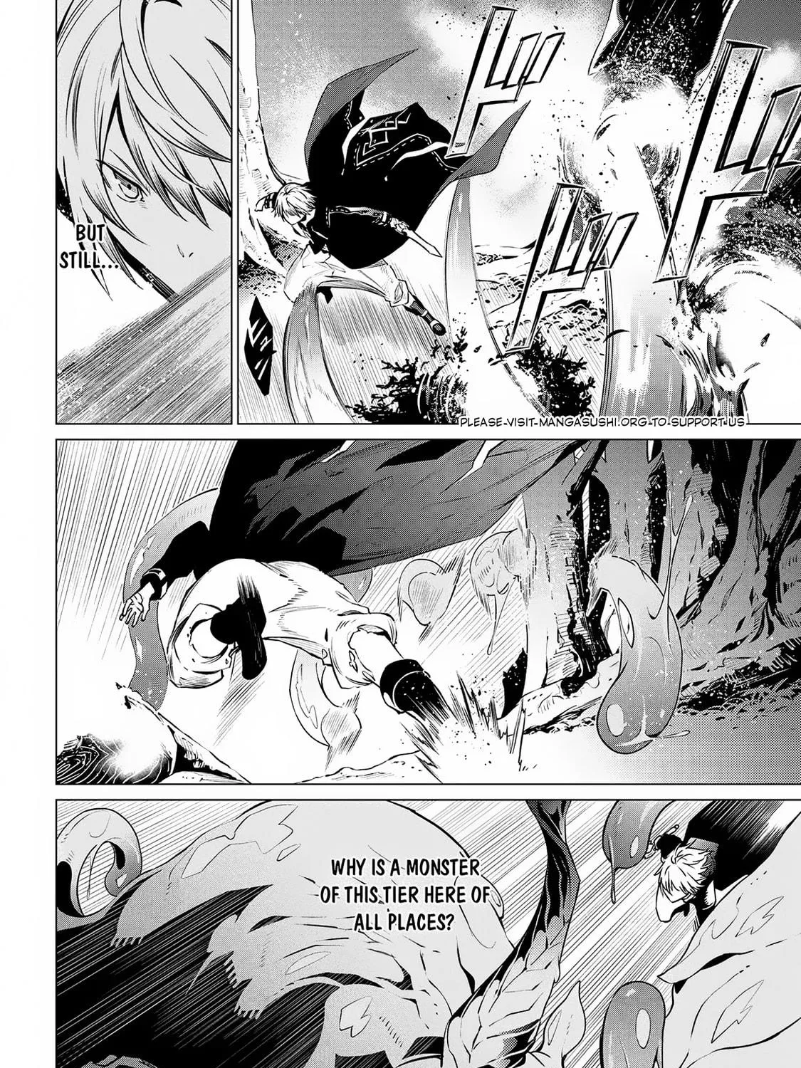 SSS-Rank Dungeon de Knife Ippon Tewatasare Tsuihou sareta Shiromadoushi: Yggdrasil no Noroi ni yori Jakuten de Aru Maryoku Fusoku wo Kokufukushi Sekai Saikyou e to Itaru Chapter 8.1 page 10 - 