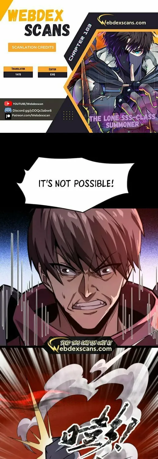 SSS-Rank Lone Summoner Chapter 103 page 1 - 