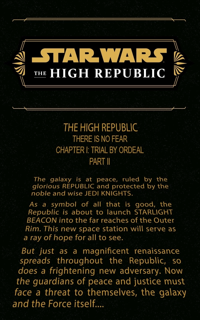 Star Wars: The High Republic Episode 2 page 1 - 