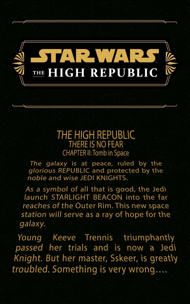 Star Wars: The High Republic Episode 4 page 1 - 