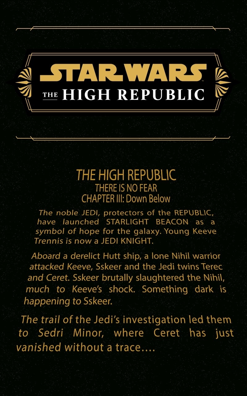 Star Wars: The High Republic Episode 5 page 1 - 
