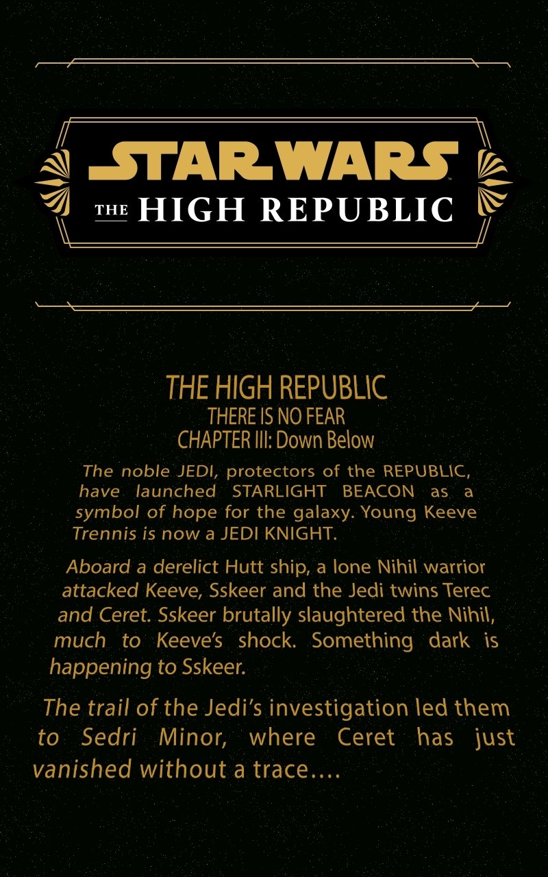 Star Wars: The High Republic Episode 6 page 1 - 