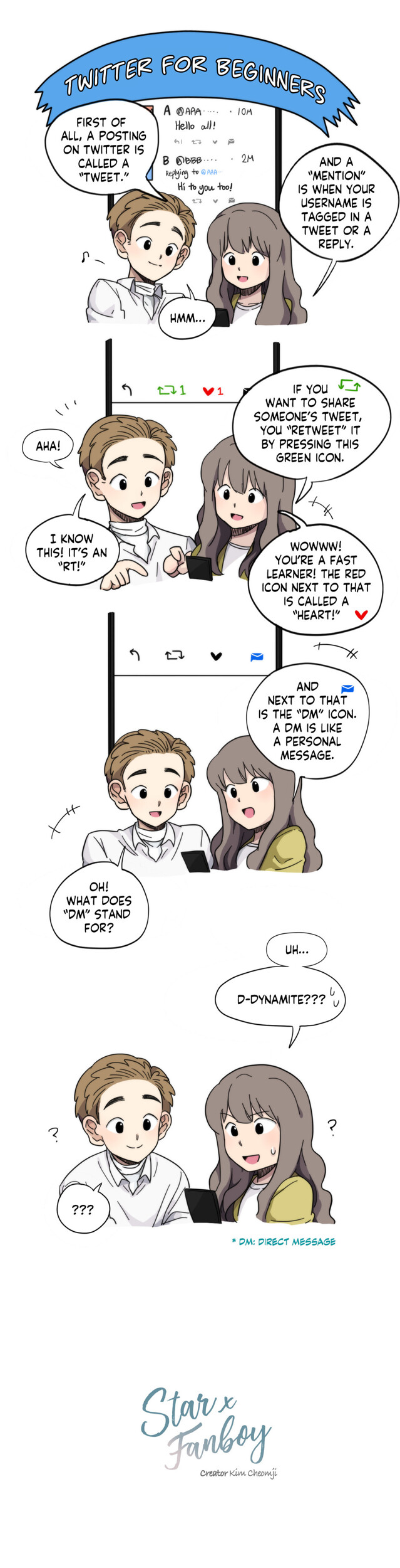 Star x Fanboy Chapter 2 page 1 - 
