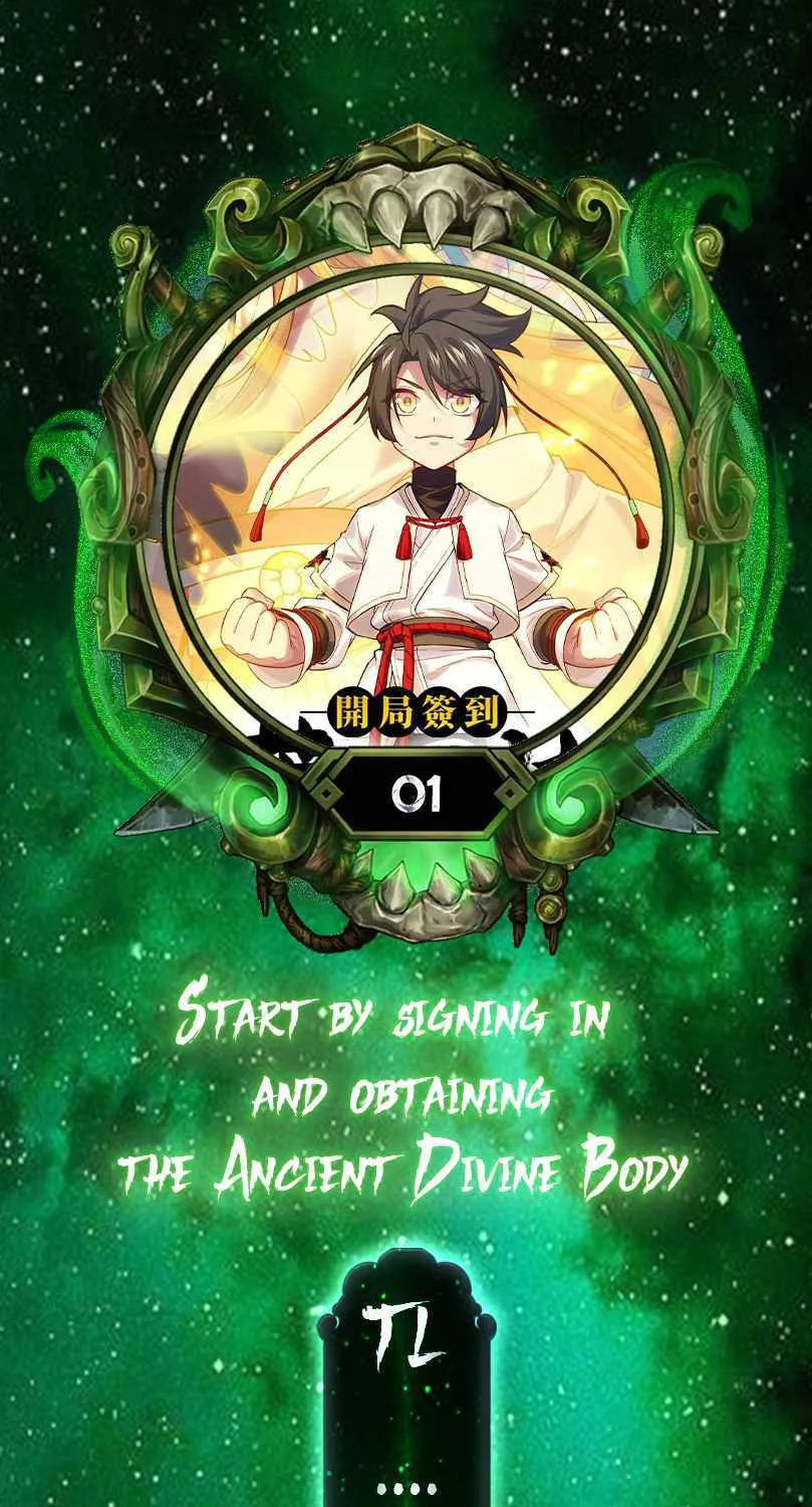 Start by signing in and obtaining the Ancient Divine Body Chapter 1 page 2 - 