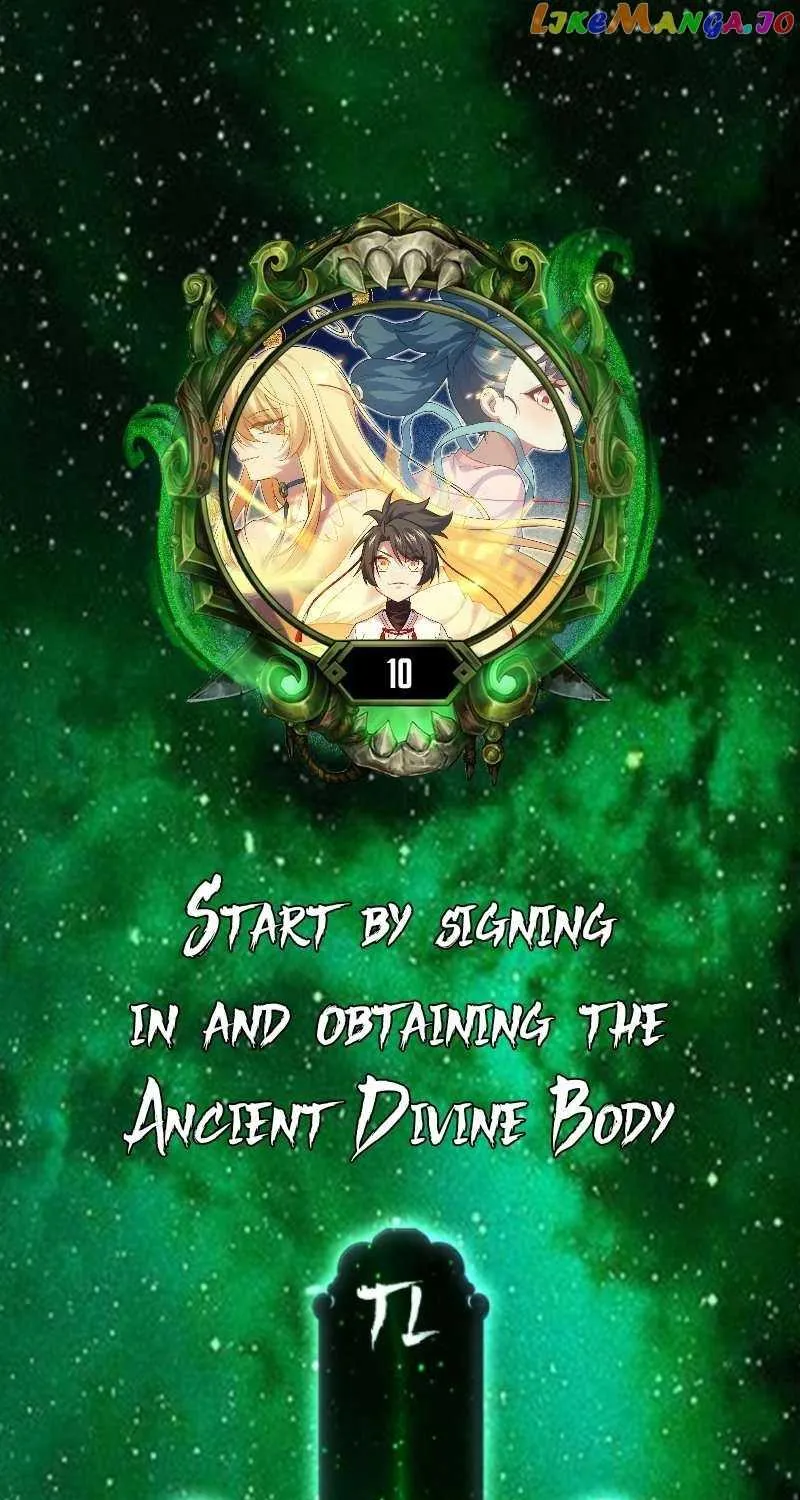 Start by signing in and obtaining the Ancient Divine Body Chapter 10 page 1 - 
