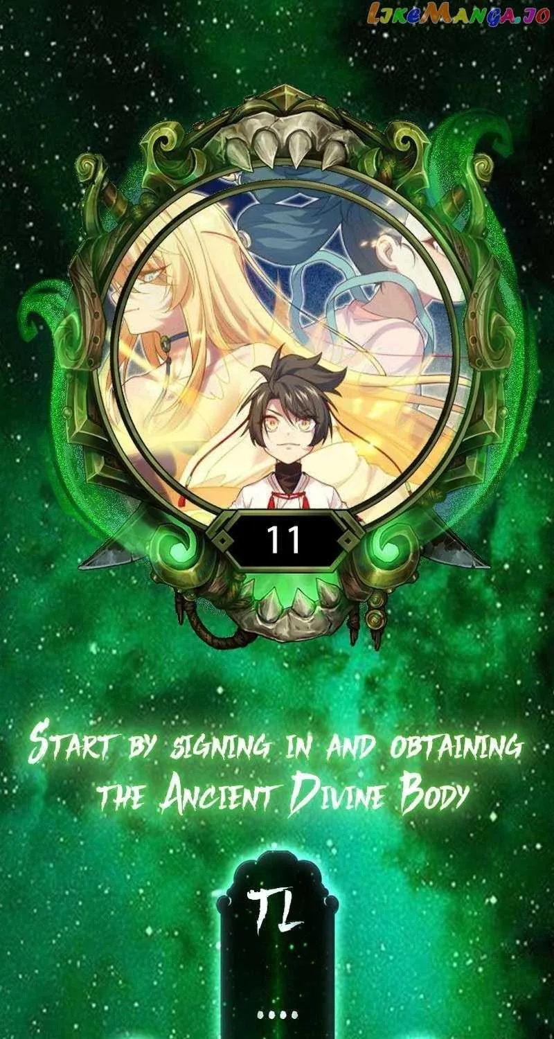Start by signing in and obtaining the Ancient Divine Body Chapter 11 page 1 - 