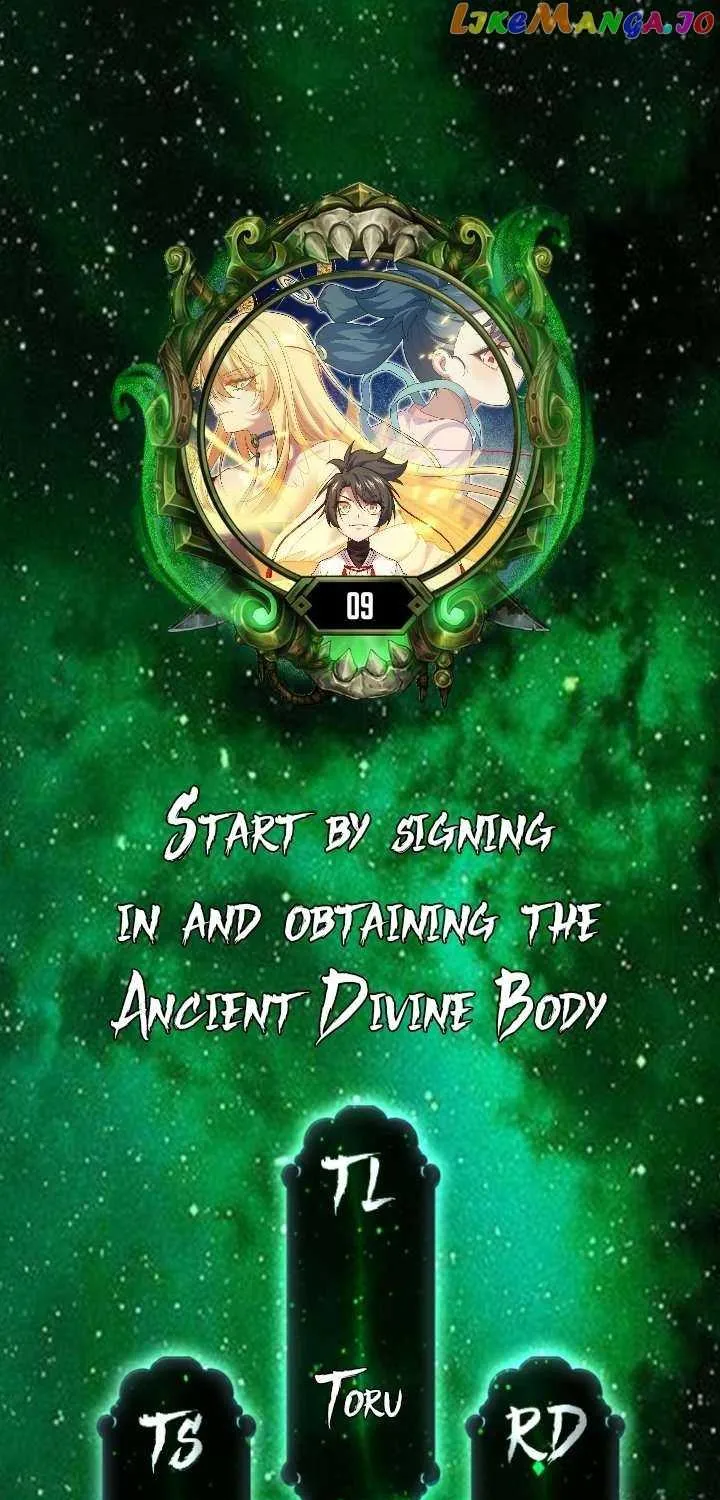 Start by signing in and obtaining the Ancient Divine Body Chapter 9 page 1 - 