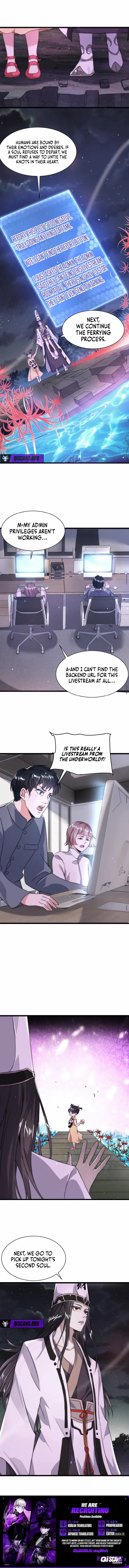 Starting a livestream in the underworld who dares to join the livestream Chapter 1 page 7 - 