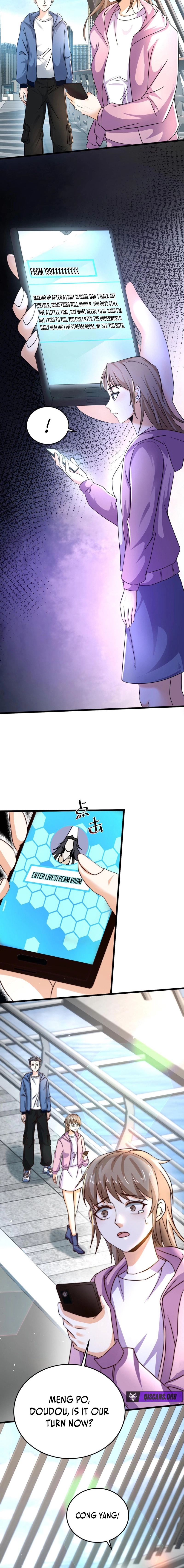 Starting a livestream in the underworld who dares to join the livestream Chapter 23 page 4 - 