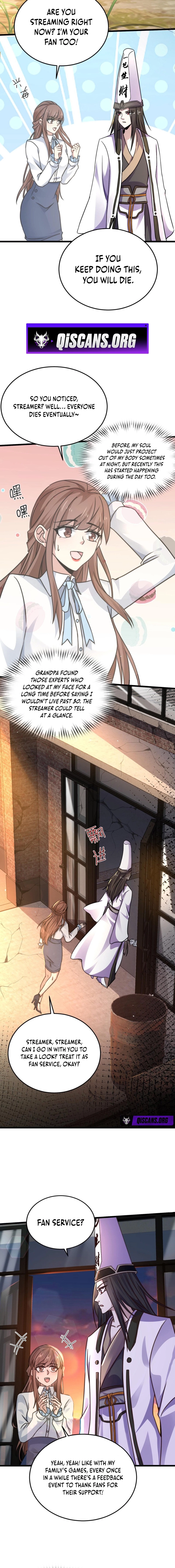 Starting a livestream in the underworld who dares to join the livestream Chapter 24 page 4 - 