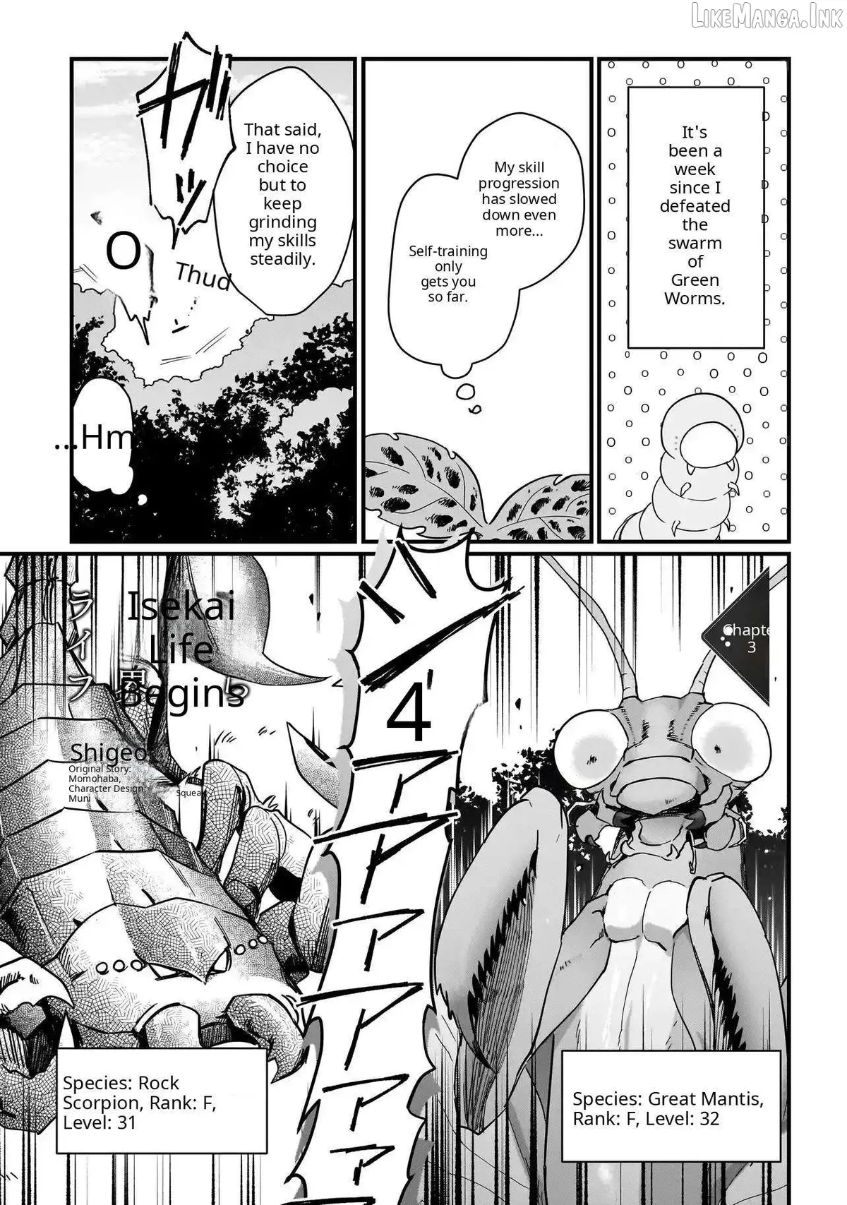 Starting Life from Moss in Another World Chapter 3 page 1 - 