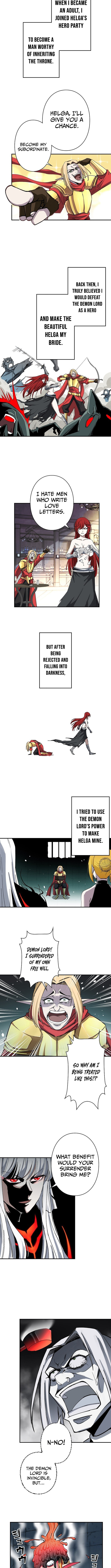 Starting Off By Surrendering to the Demon Lord Chapter 7 page 2 - 