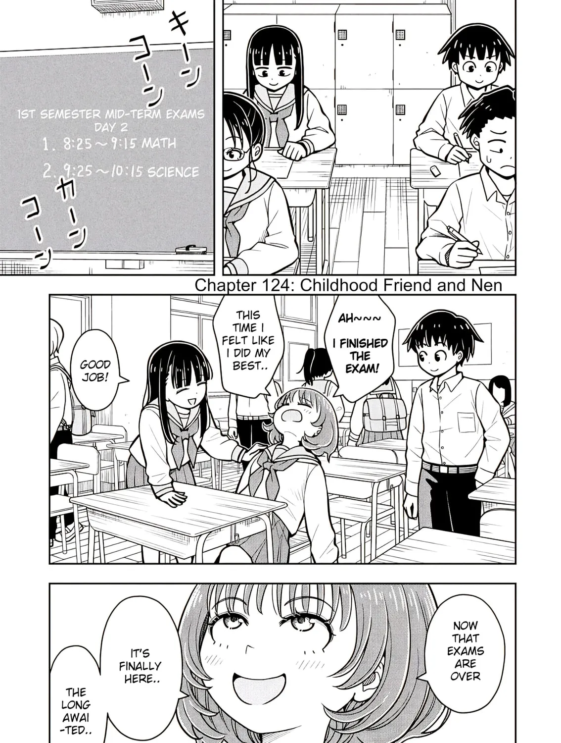 Starting Today, We’re Childhood Friends Chapter 124 page 1 - 