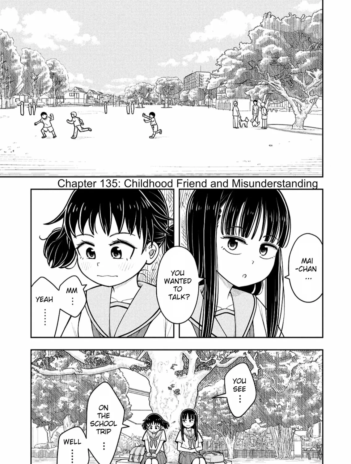 Starting Today, We’re Childhood Friends Chapter 135 page 1 - 