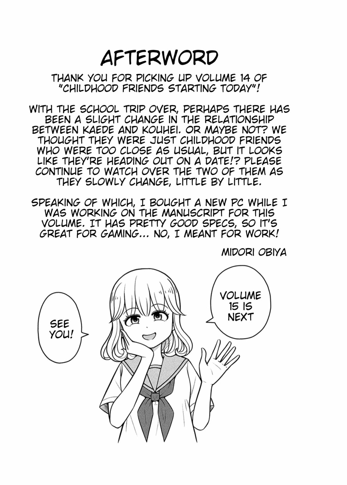 Starting Today, We’re Childhood Friends Chapter 139.8 page 6 - 