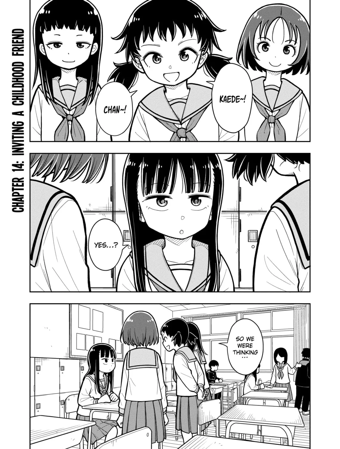 Starting Today, We’re Childhood Friends Chapter 14 page 1 - 