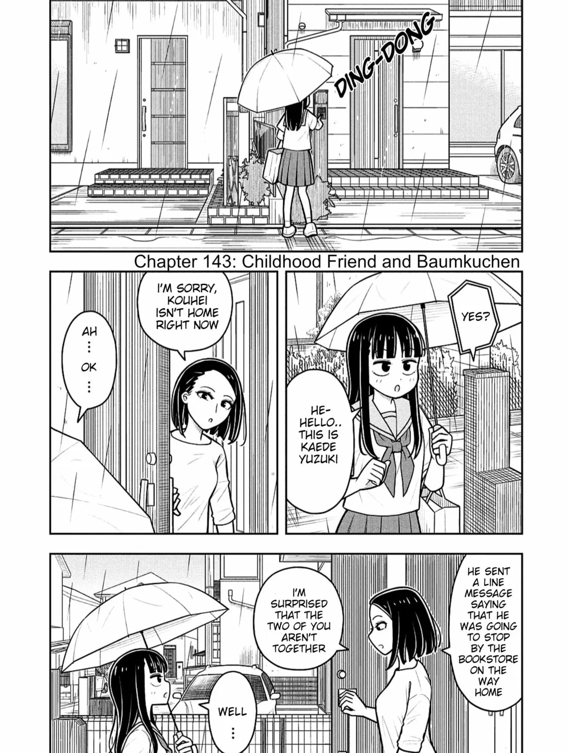Starting Today, We’re Childhood Friends Chapter 143 page 1 - 