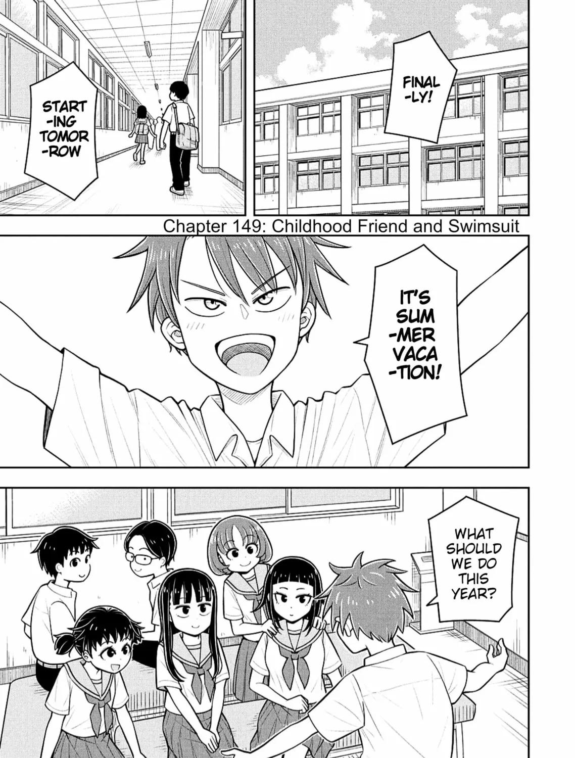 Starting Today, We’re Childhood Friends Chapter 149 page 1 - 