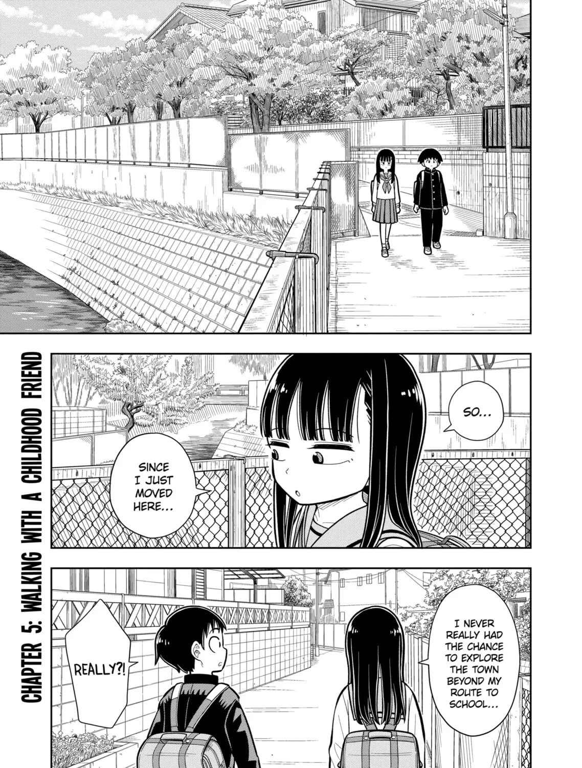 Starting Today, We’re Childhood Friends Chapter 5 page 1 - 