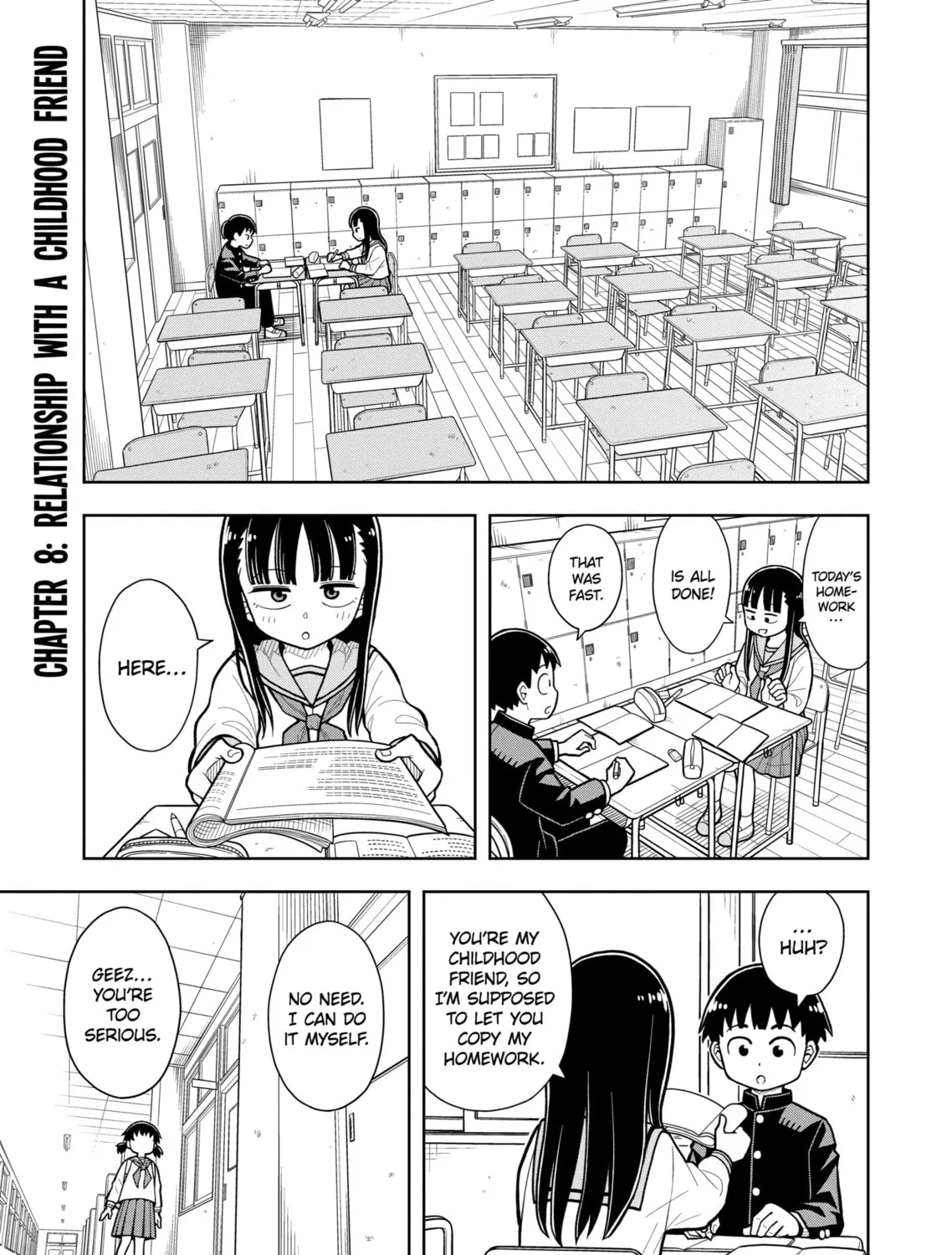 Starting Today, We’re Childhood Friends Chapter 8 page 1 - 