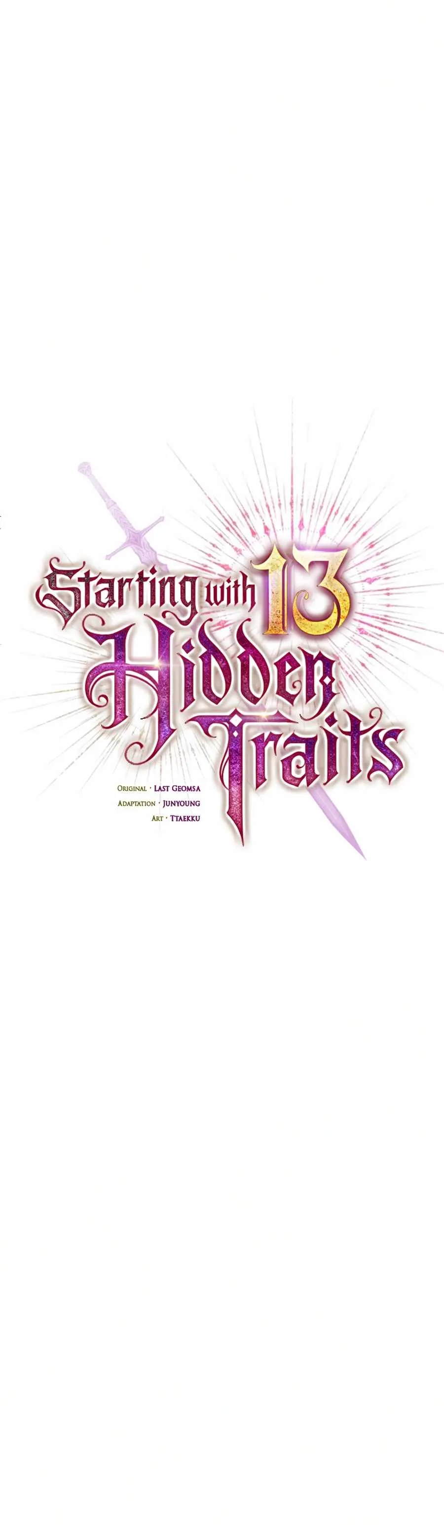 Starting With 13 Hidden Traits Chapter 37 page 10 - 