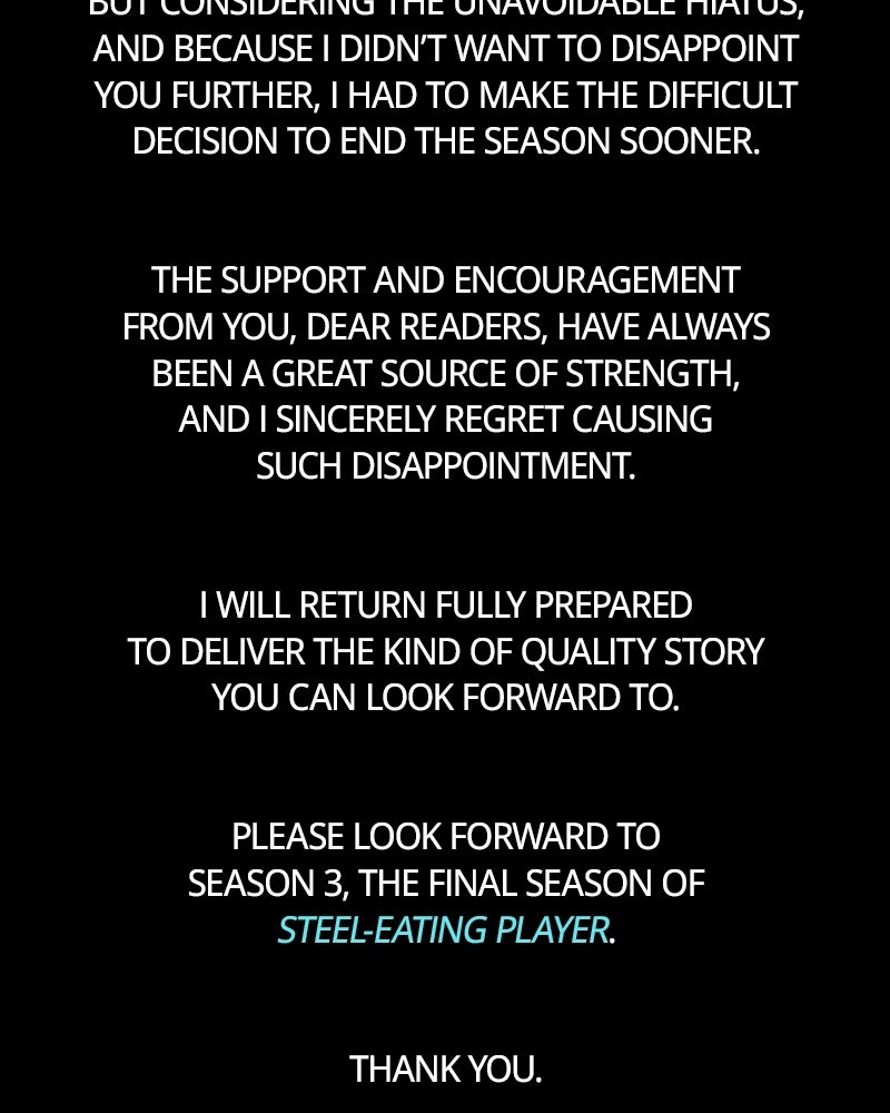 Steel-Eating Player (S2) Episode 91 (Season 2 Finale) page 243 - 