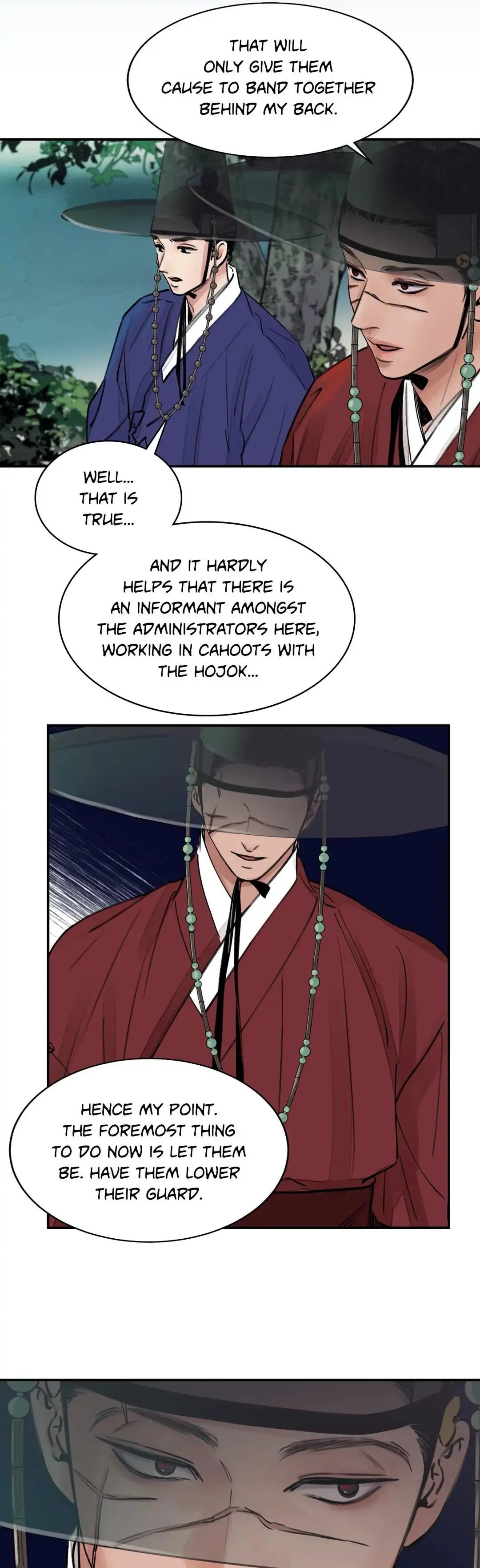 Steel Under Silk [ OFFICIAL  Translation ] Chapter 2.2 page 28 - 